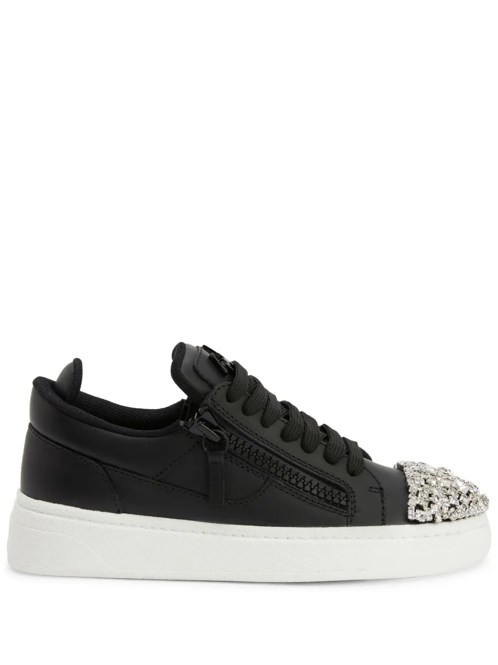 Giuseppe Zanotti Sneakers Gz94 con strass - Nero