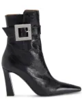 Giuseppe Zanotti Seattle buckle leather ankle boots - Black