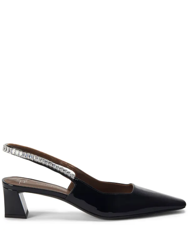 Giuseppe Zanotti Brendha Crystal 45mm パンプス | ブラック 