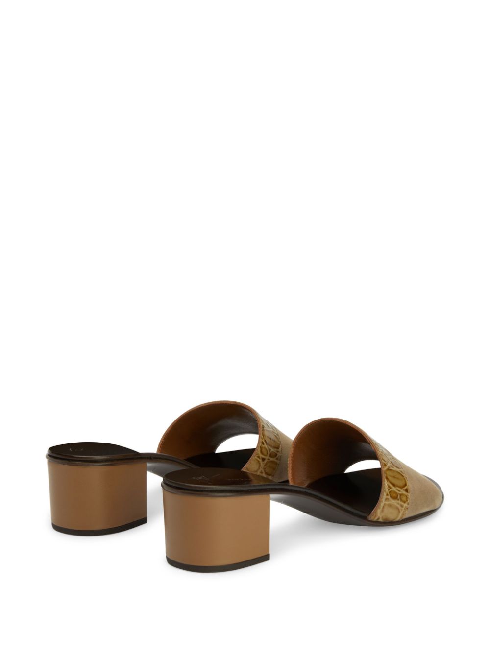 Giuseppe Zanotti 50mm Roose mules Brown