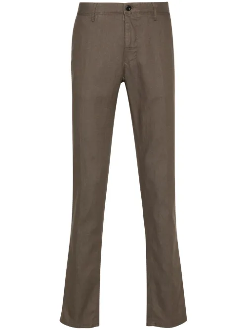 Pantalon à logo brodé - Incotex - Modalova