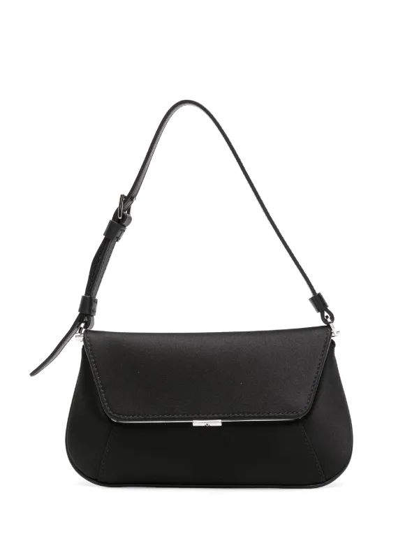VIP【送料関税込】AMINA MUADDI AMI MINI SATIN SHOULDER BAG Ami Mini Crystal Shoulder Bag Silver Satin And White Crystals
