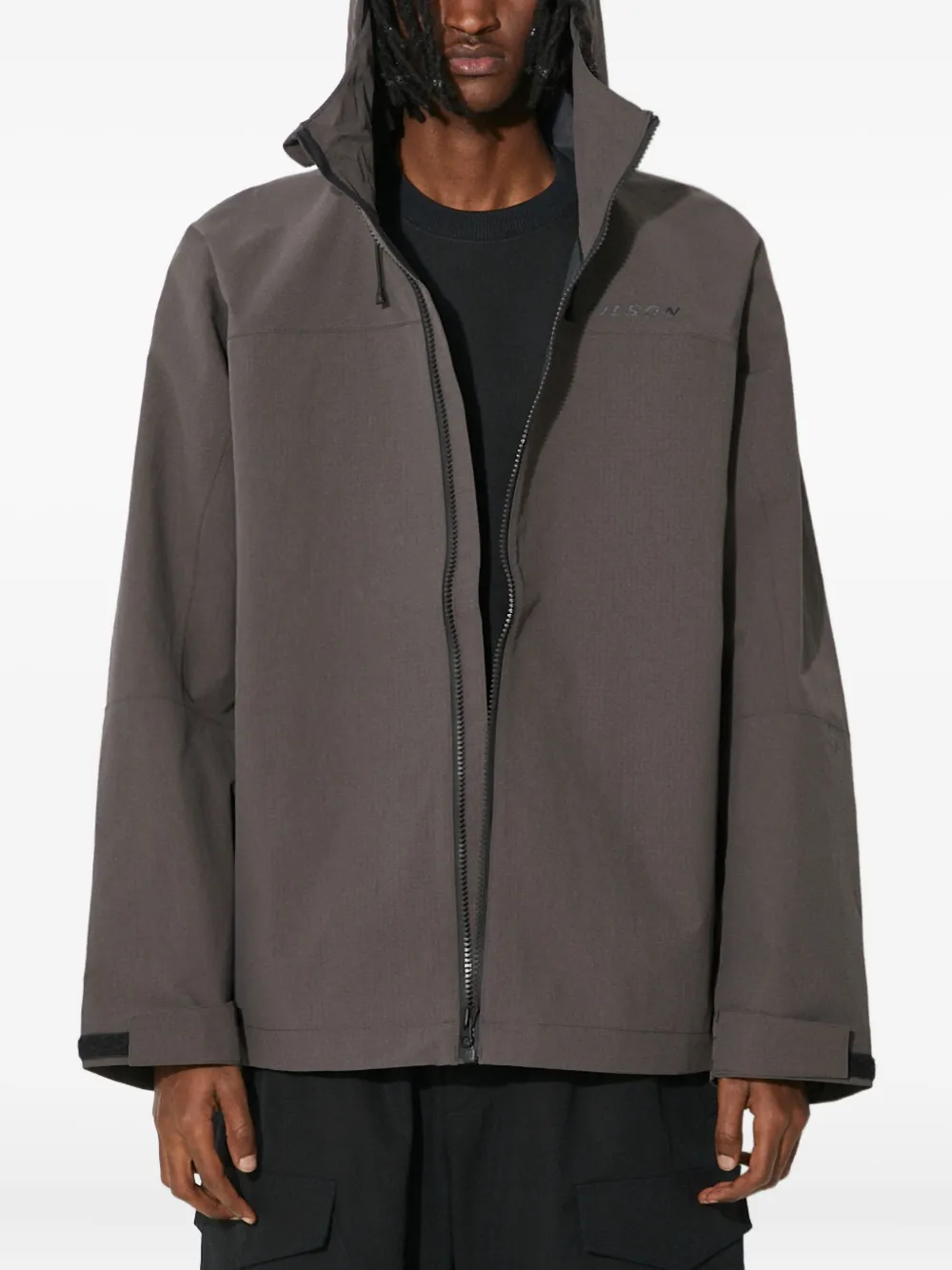 Filson hooded zip jacket | Grey | Image 1
