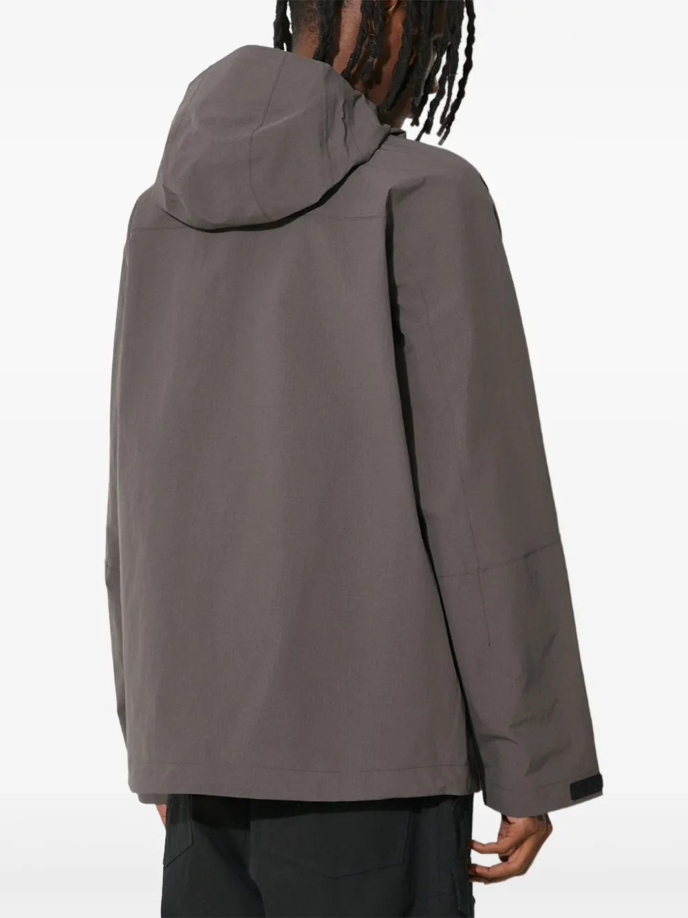 Filson Jack met capuchon en rits Grijs