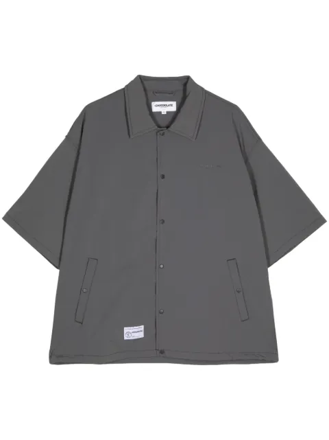 CHOCOOLATE chemise à étiquette logo