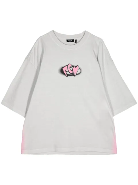 FIVE CM t-shirt en coton à logo imprimé