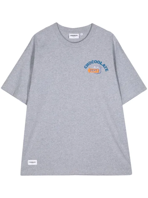CHOCOOLATE logo-print cotton T-shirt 