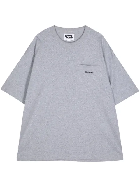 CHOCOOLATE playera con logo bordado