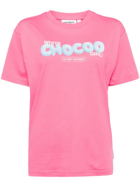 CHOCOOLATE playera con letras del logo