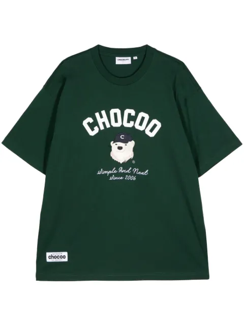 CHOCOOLATE playera con logo estampado