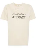 b+ab faux-pearl 3D-detail T-shirt - Neutrals