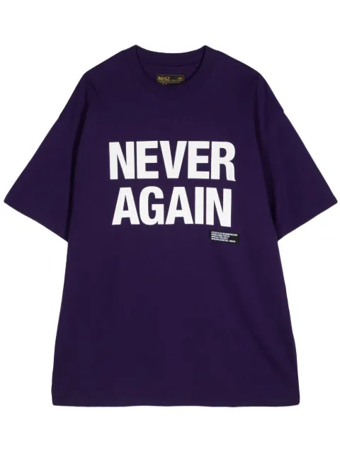 izzue x Neighborhood slogan-print T-shirt