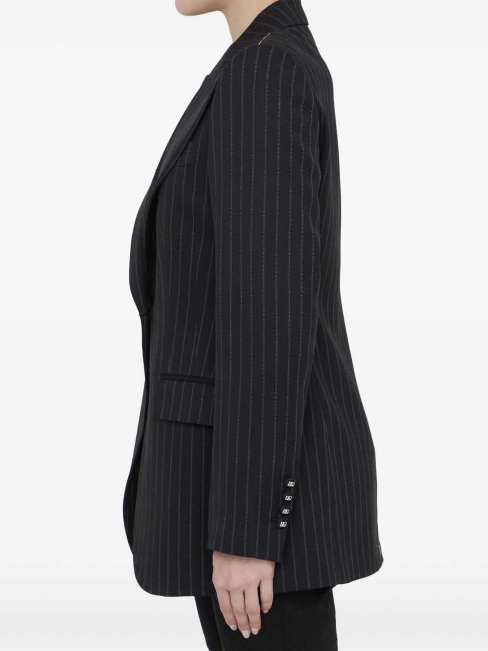 DOLCE & GABBANA PINSTRIPE BLAZER