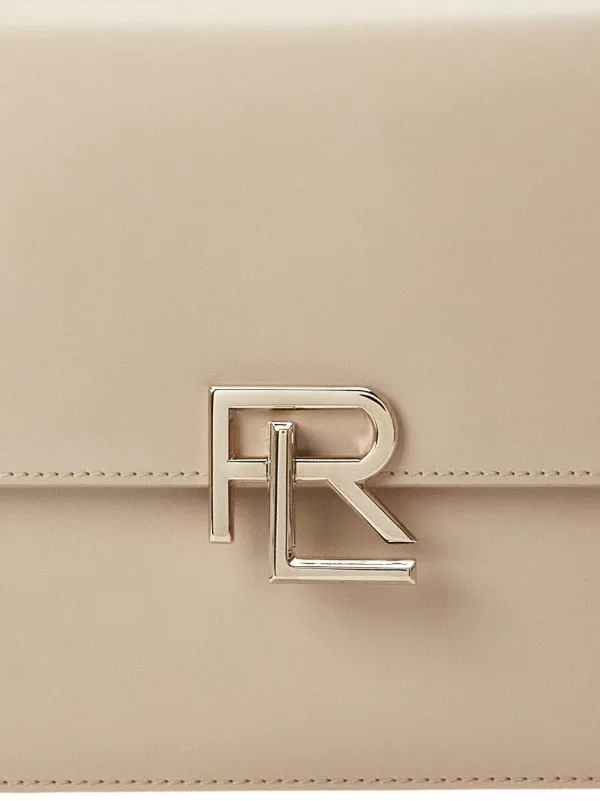 Ralph Lauren Collection Logo Hardware Leather Crossbody Bag