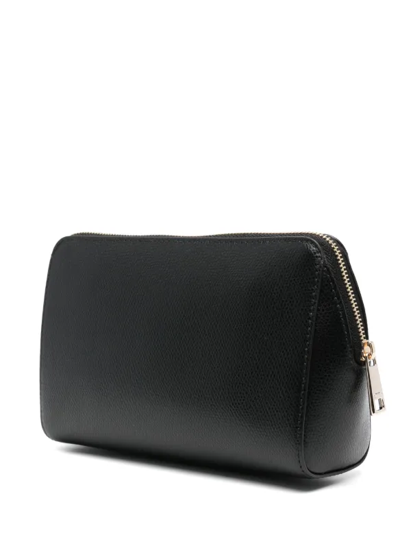 Furla Camelia L レザーコスメポーチ | ブラック | FARFETCH JP
