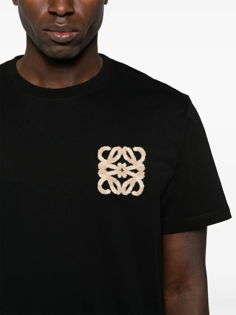 LOEWE T-shirt van badstof Zwart