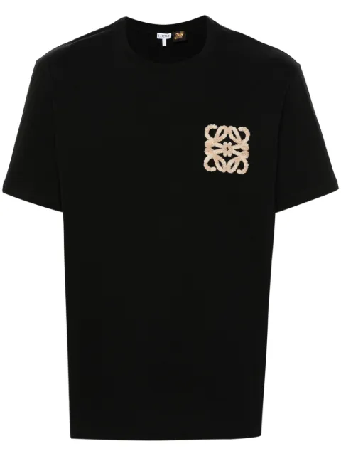 LOEWE Anagram terry-cloth cotton T-shirt