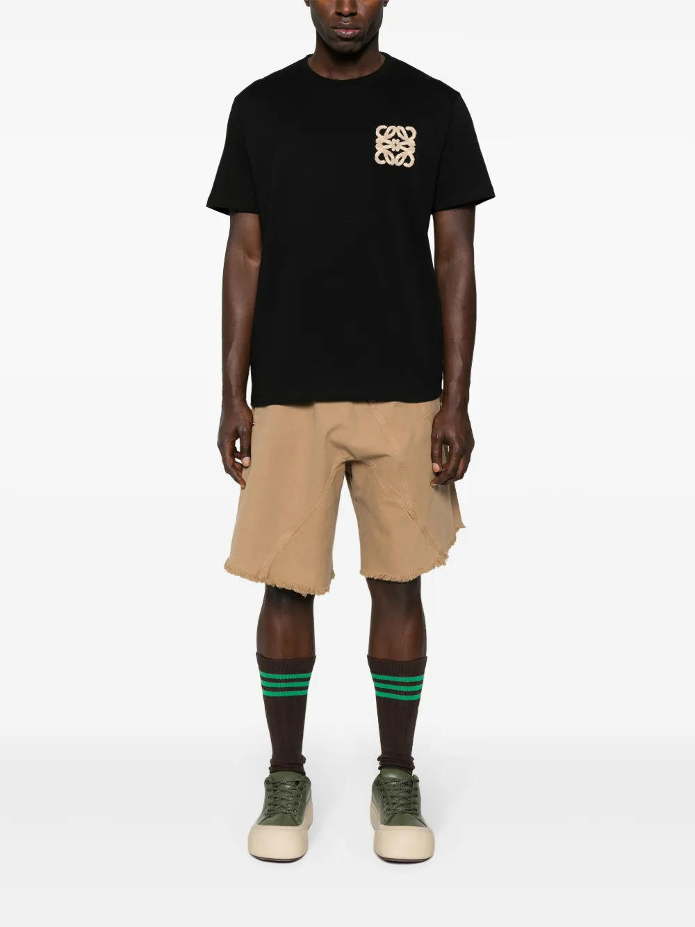 LOEWE T-shirt van badstof - Zwart
