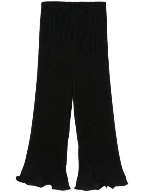 Melitta Baumeister plissé cropped trousers