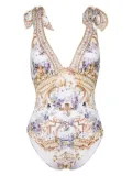 Camilla Palazzo Playdate swimsuit - White