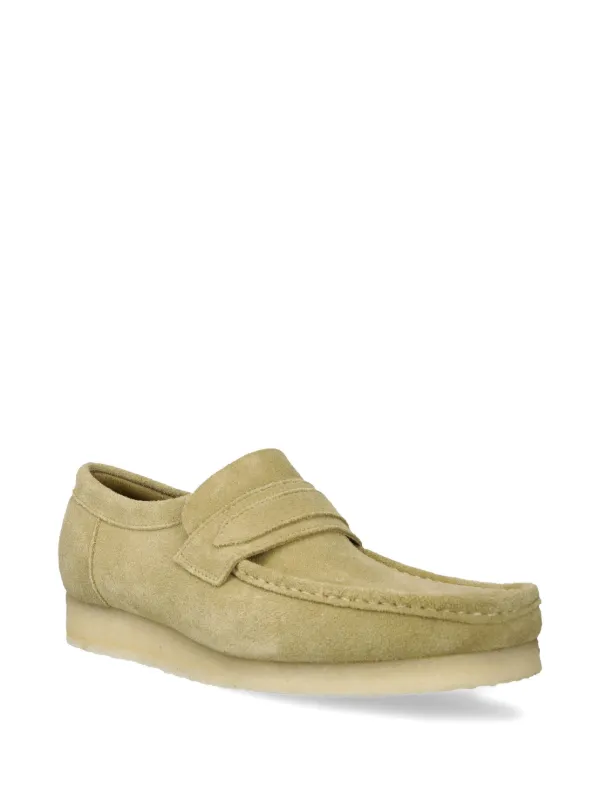 Clarks Originals Mocassim Wallabee | Neutro | FARFETCH BR