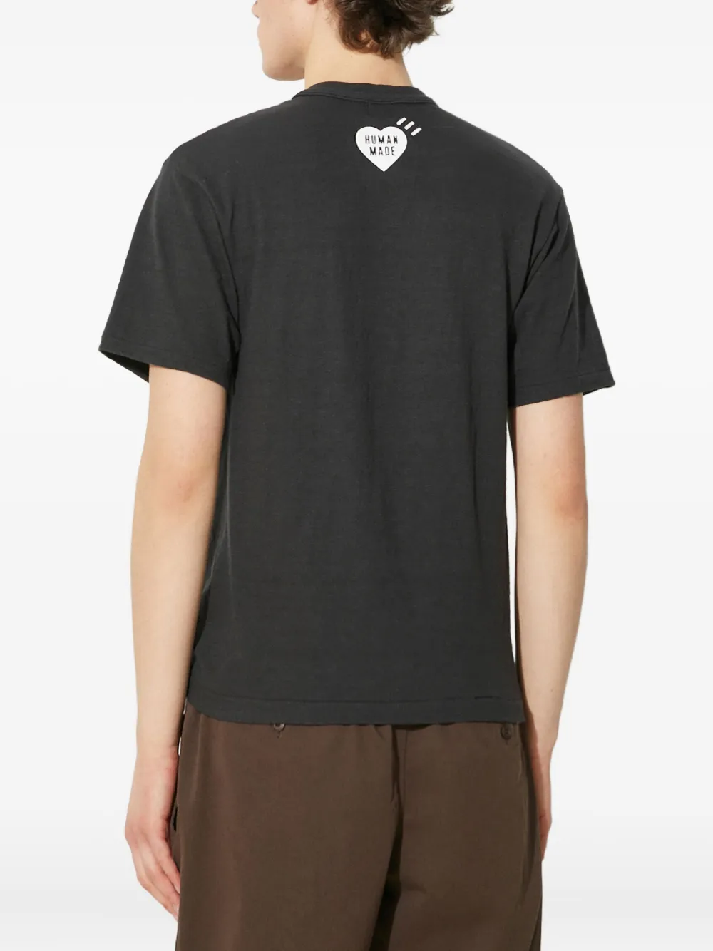Human Made T-shirt met grafische print Zwart
