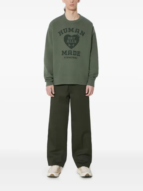 Human Made logo-print sweatshirt