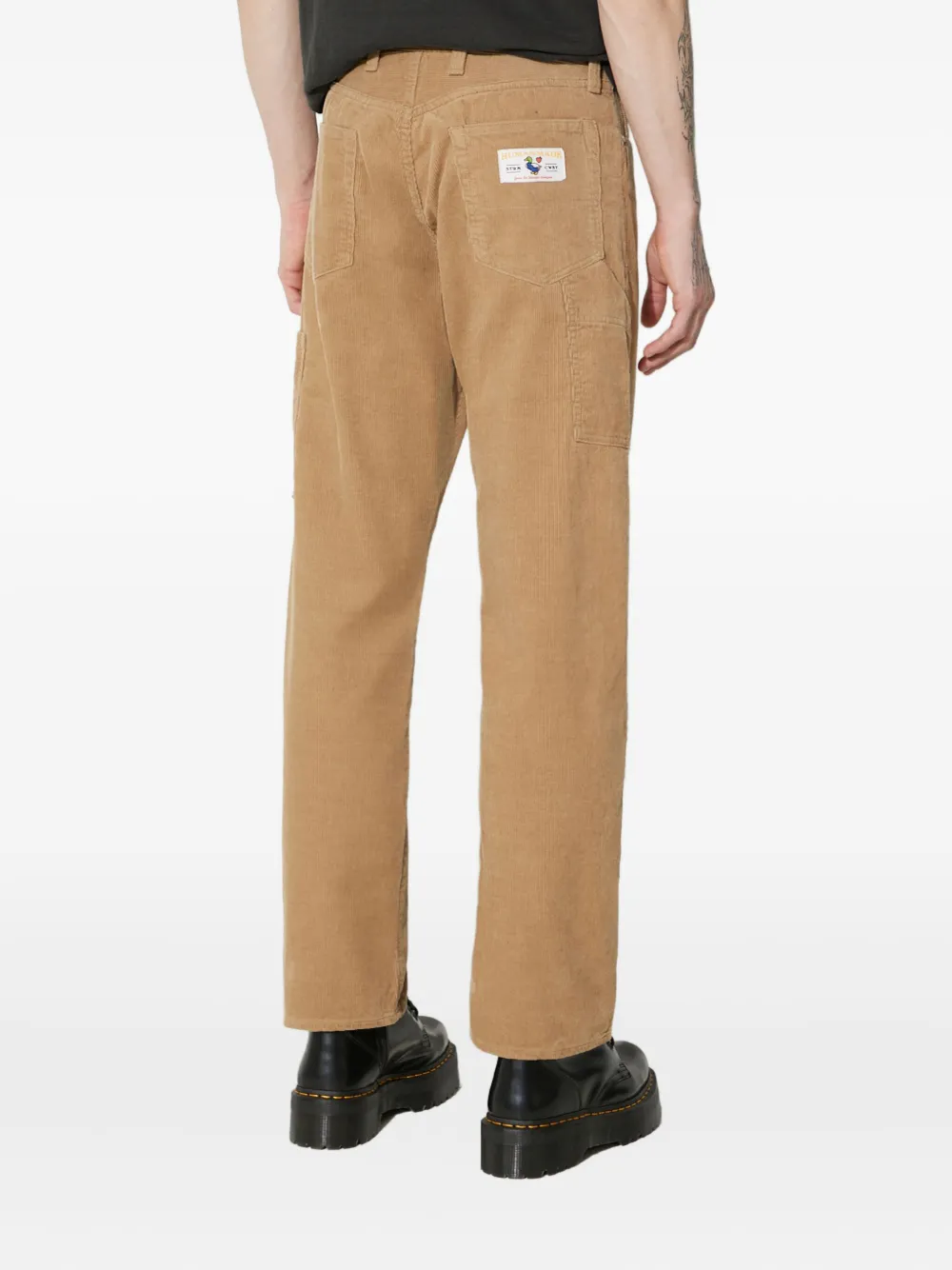Human Made Ribfluwelen broek Beige