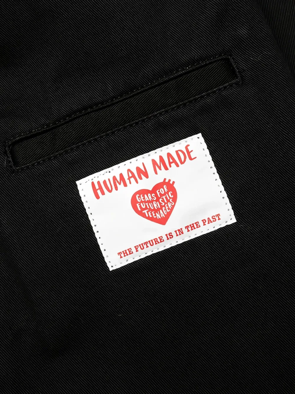 Human Made Plooibroek Zwart
