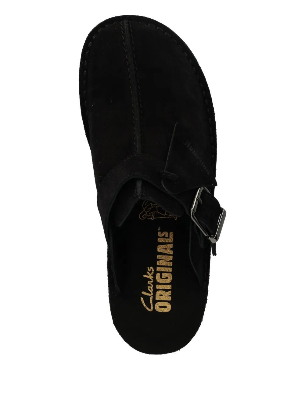 Clarks Originals Trek Wedge slippers Black