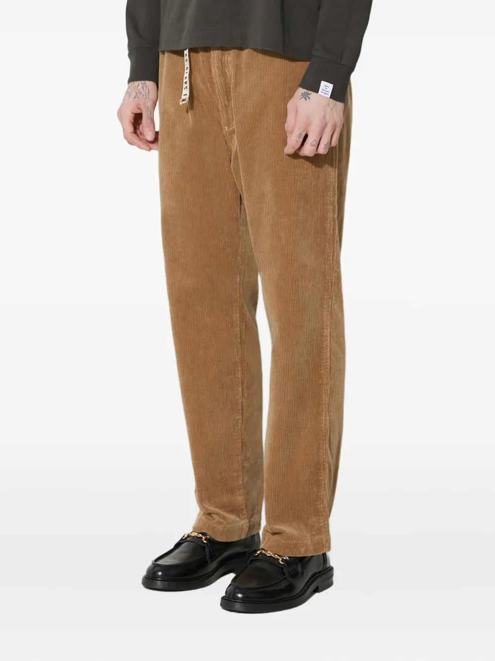 Human Made cotton straight-leg trousers Beige