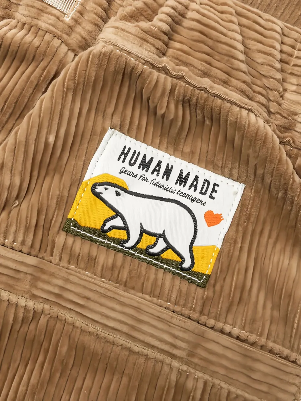 Human Made Straight broek Beige