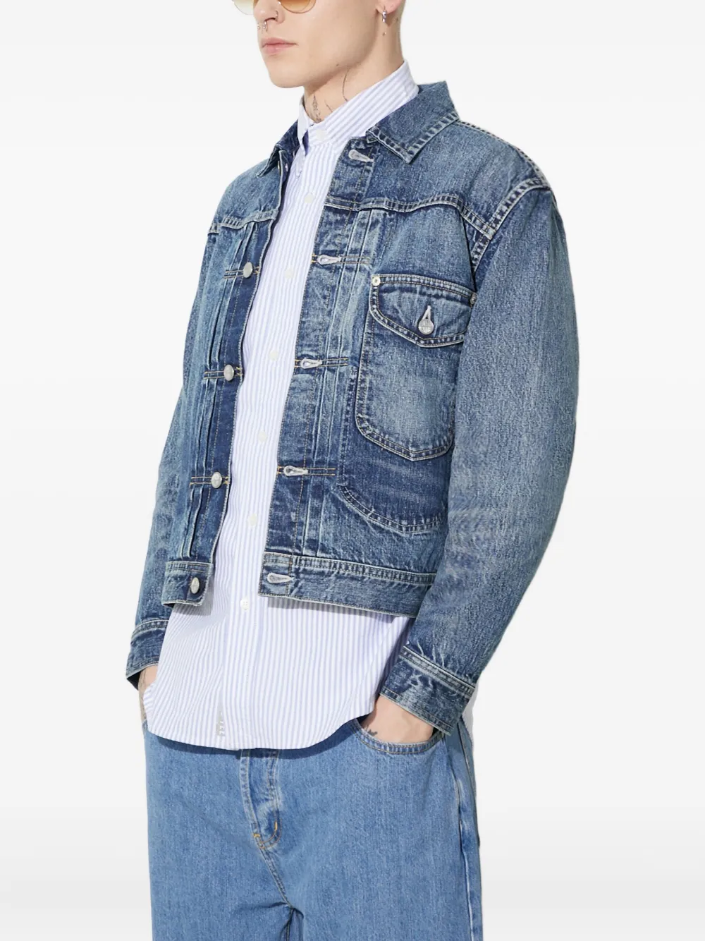 Human Made heart-patch denim jacket | Denim Jackets | Image 2