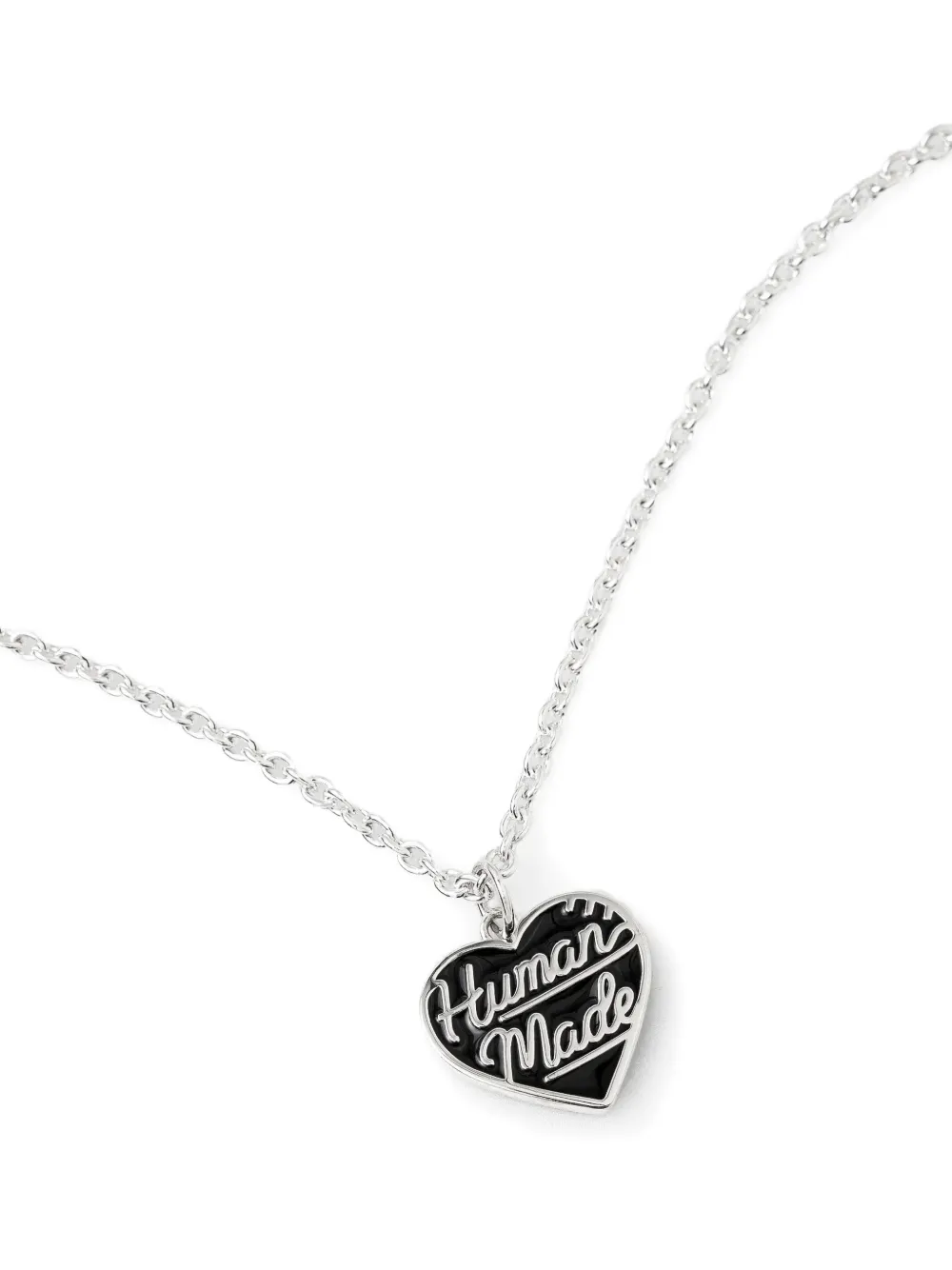  Human Made Heart-pendant Necklace - Silver 