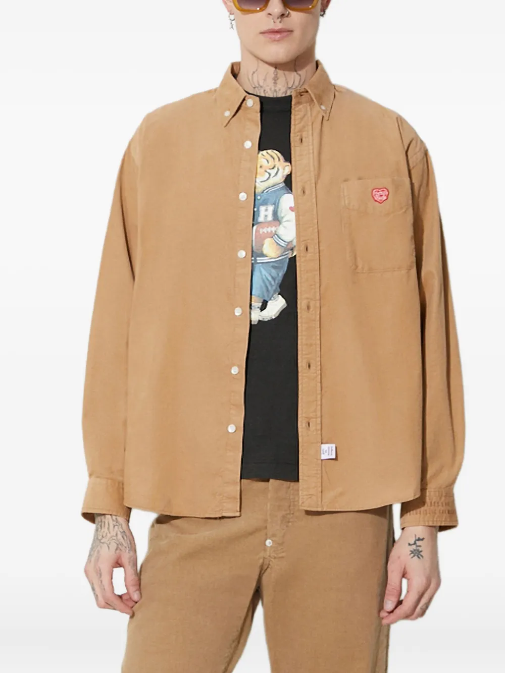 Human Made cotton shirt - Toni neutri