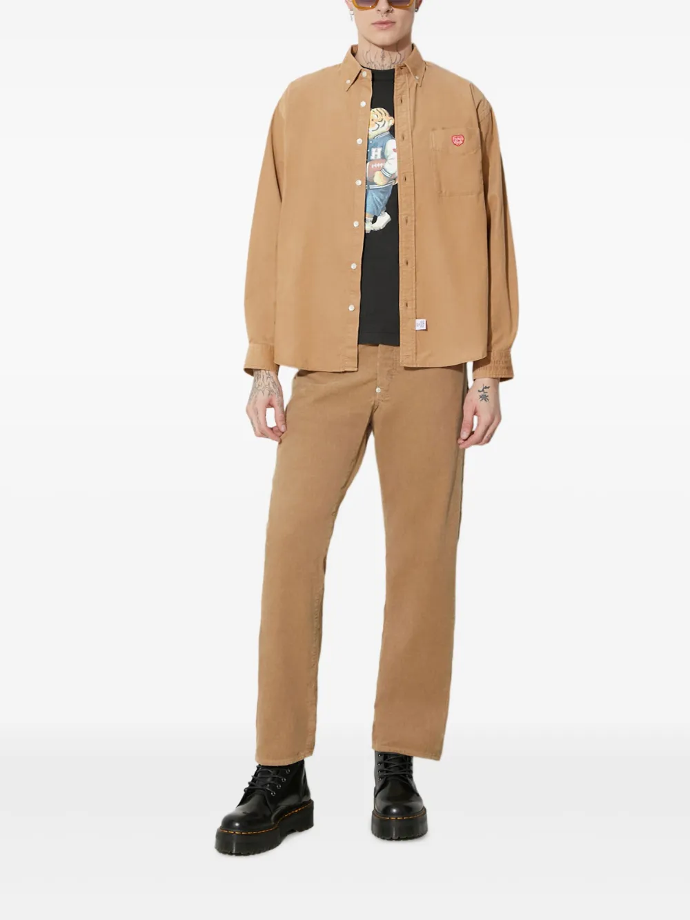Human Made cotton shirt | Neutrals | Image 1
