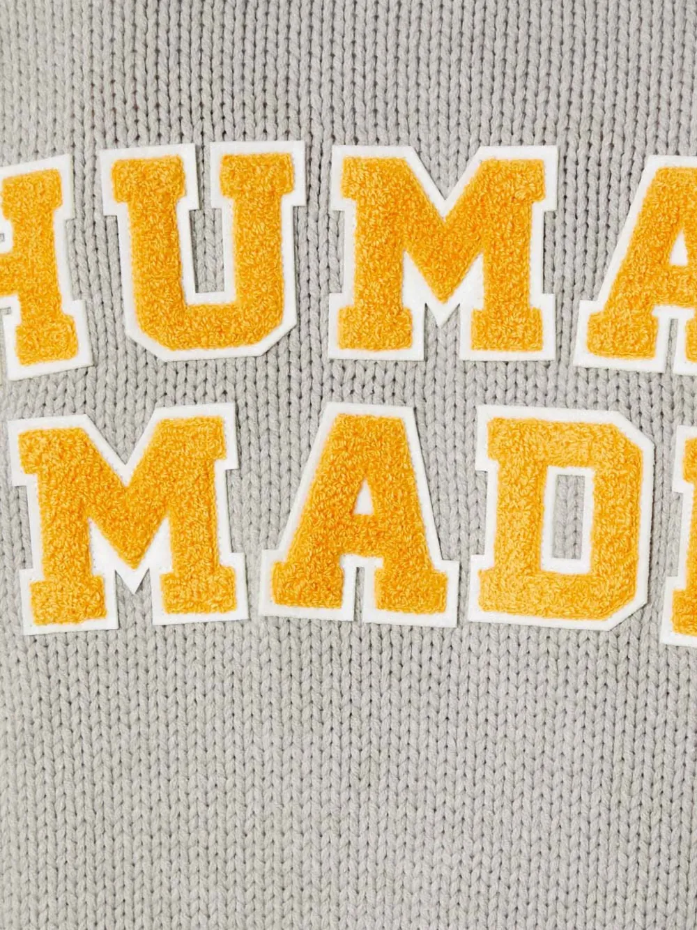 Human Made Vest met hartpatch Grijs