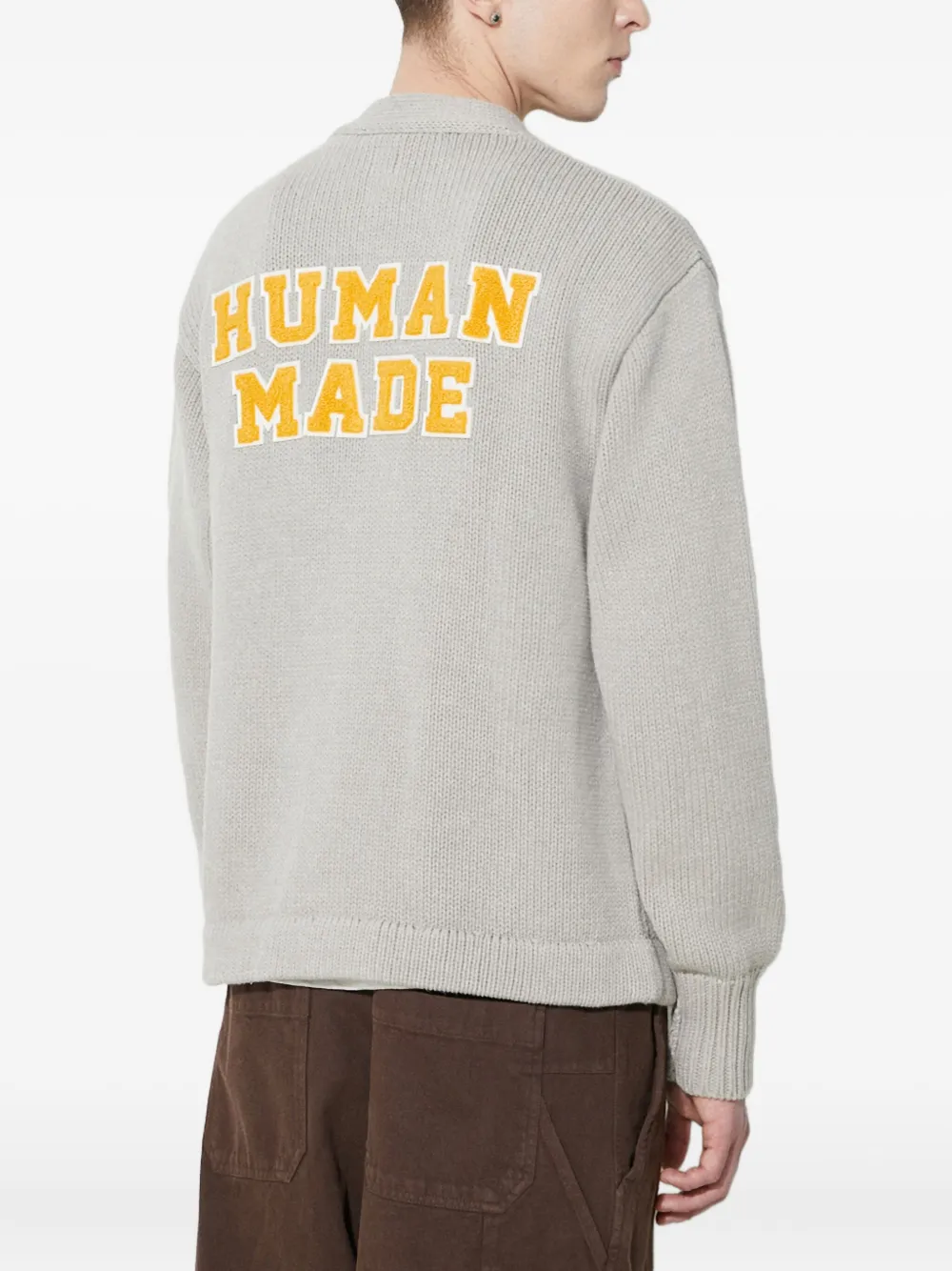 Human Made Vest met hartpatch Grijs
