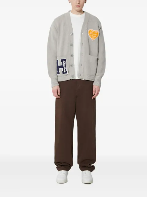 Human Made heart-patch cardigan