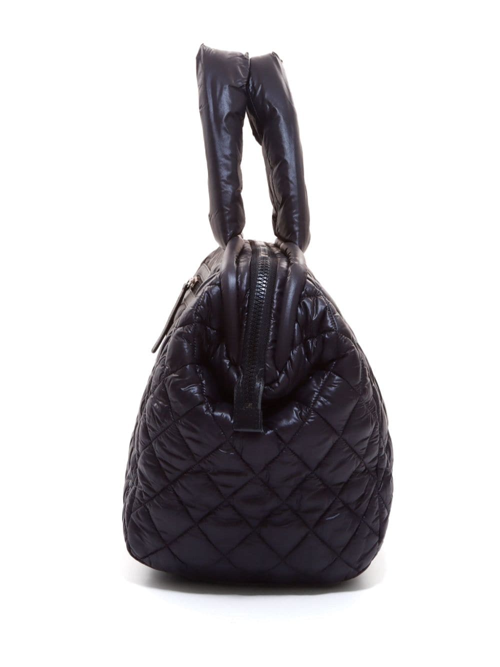 Pre-owned Chanel Coco Cocoon 手提包（2012年典藏款） In Black