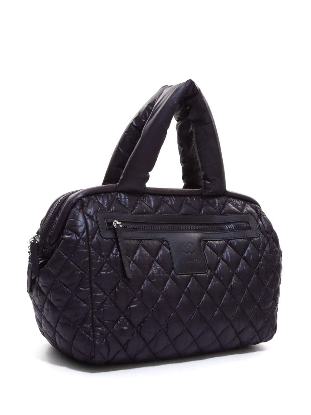 Pre-owned Chanel Coco Cocoon 手提包（2012年典藏款） In Black