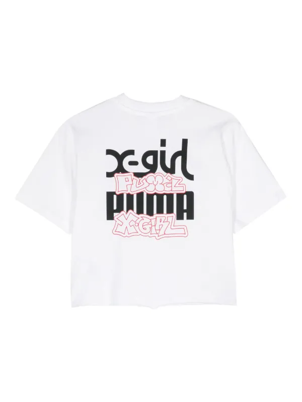 大人気 早い者勝ち PUMA X XGIRL GRAPHIC TEE LOGO org.jpg