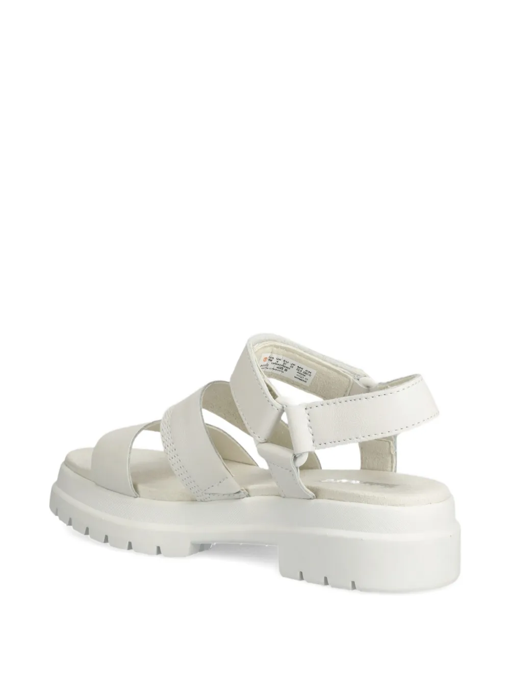 Timberland platform strap sandals Wit