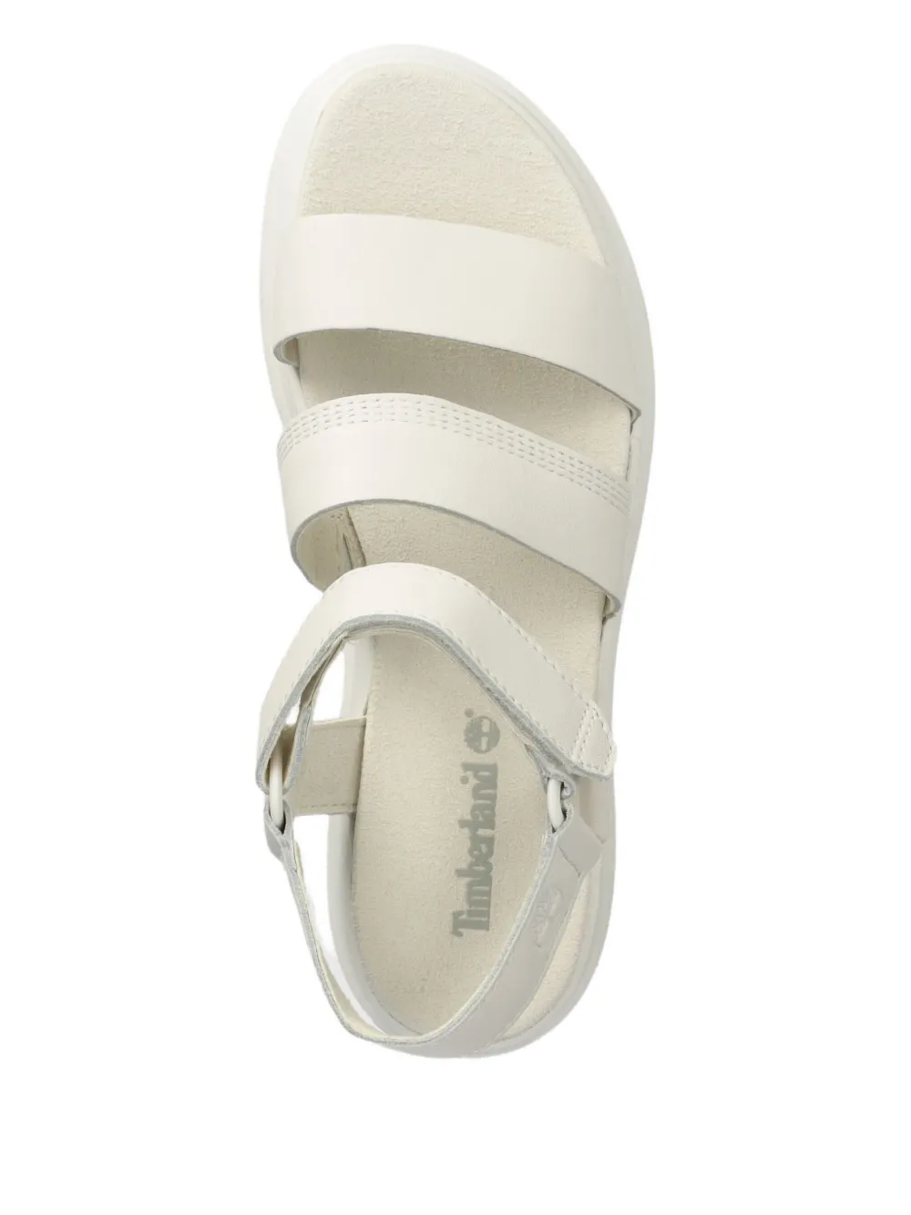 Timberland platform strap sandals Wit