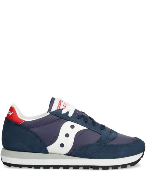 Saucony suede-panelled sneakers