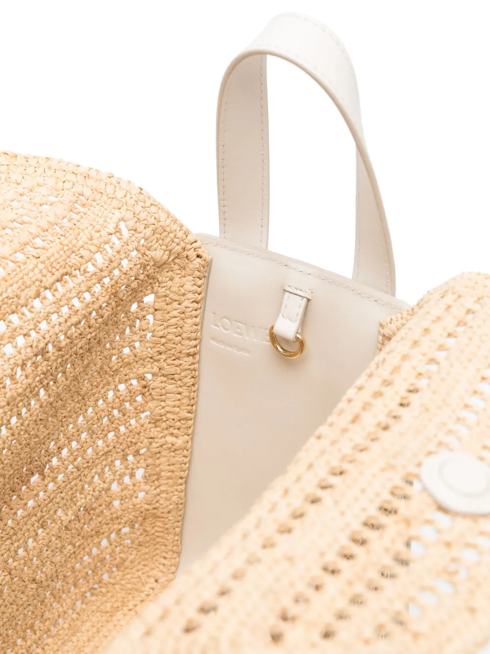 LOEWE Compact Hammock shopper Beige