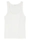 FRAME ribbed tank top - White