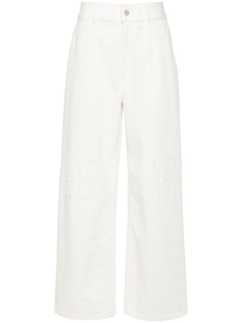 LOEWE Anagram wide-leg jeans Women