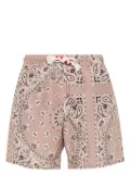 MC2 Saint Barth Caprese swim shorts - Brown