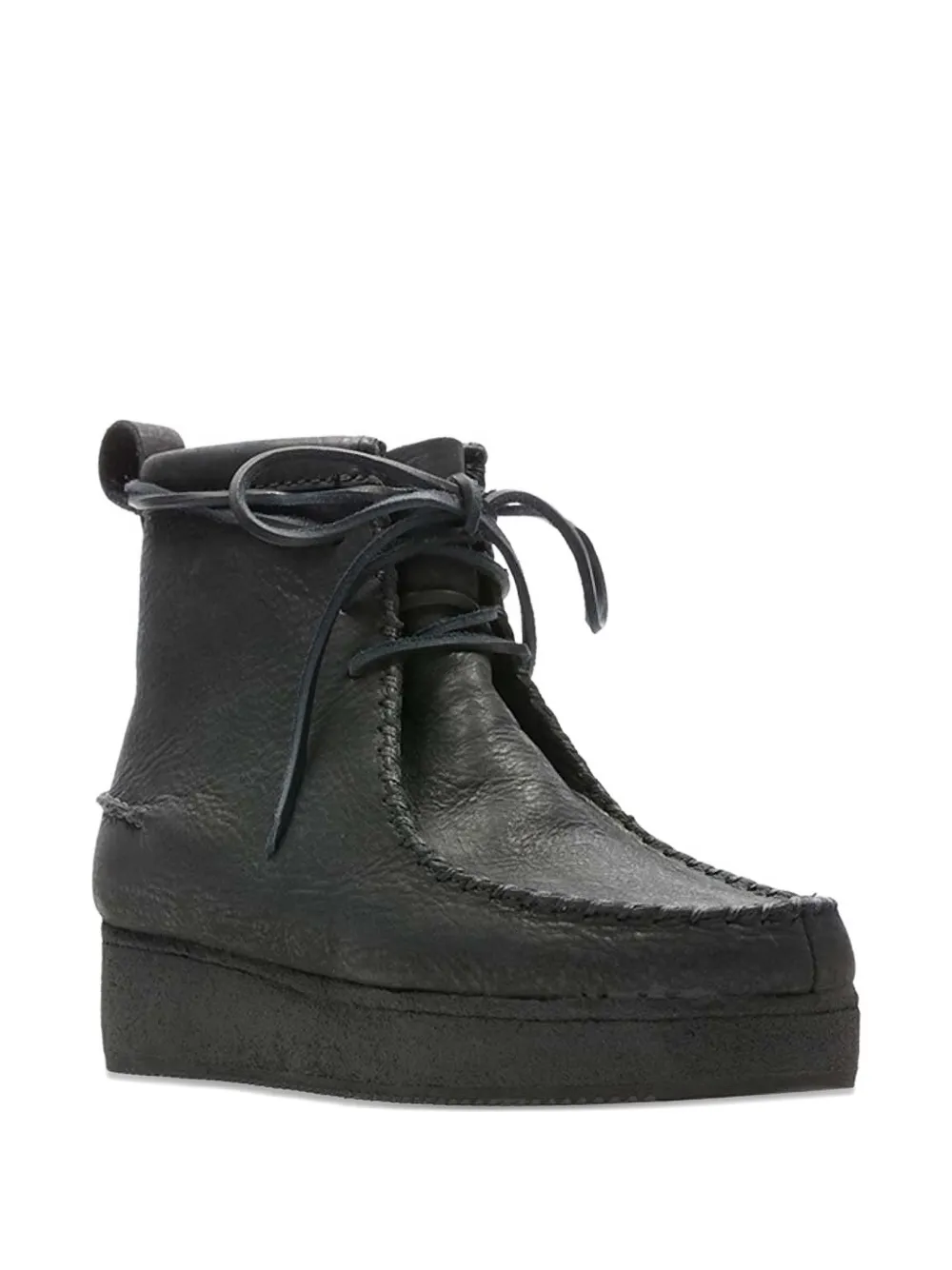 Clarks Originals Veterschoenen met ronde neus Zwart